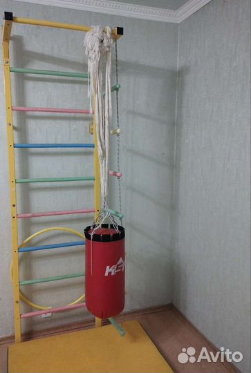 Детская шведская стенка деревянная