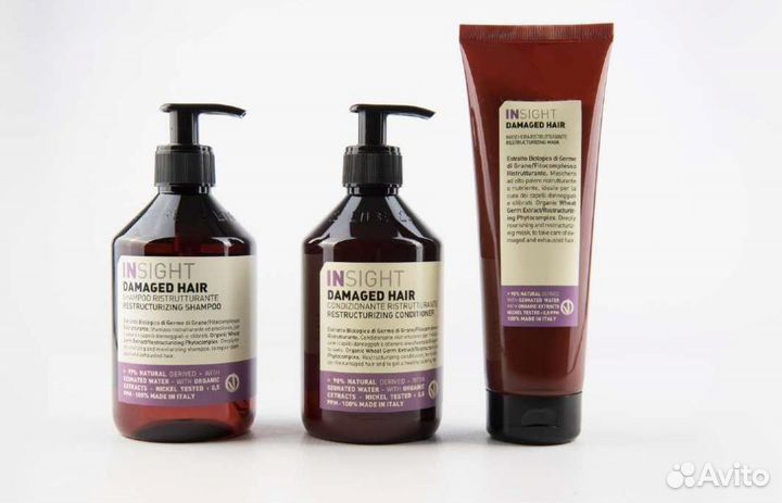 Insight шампунь бальзам маска