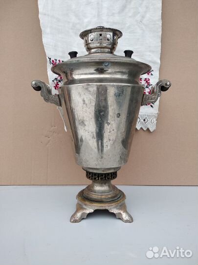 Самовар на дровах, рюмка