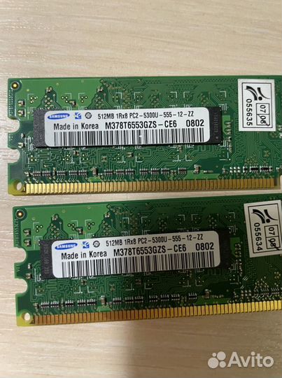 Оперативная память m378t6553ezs-ce6 (samsung 512 м