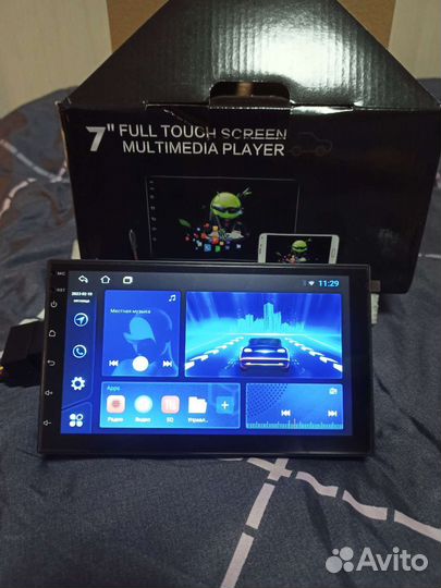 Магнитола 2din (7дюймов) андроид 2/32