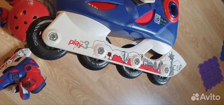 Детские ролики и защита