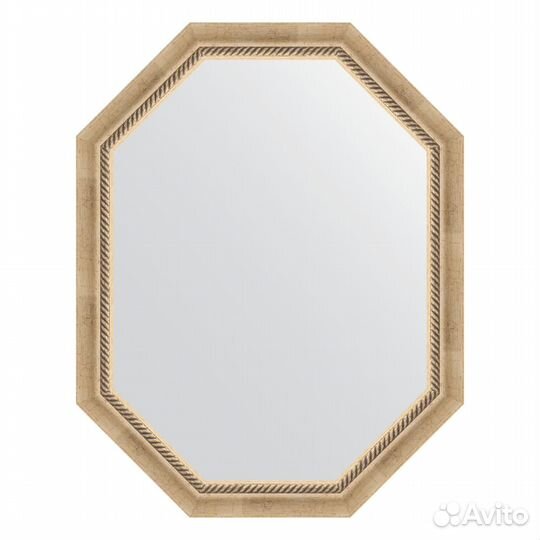 Зеркало настенное Polygon evoform в багетной раме