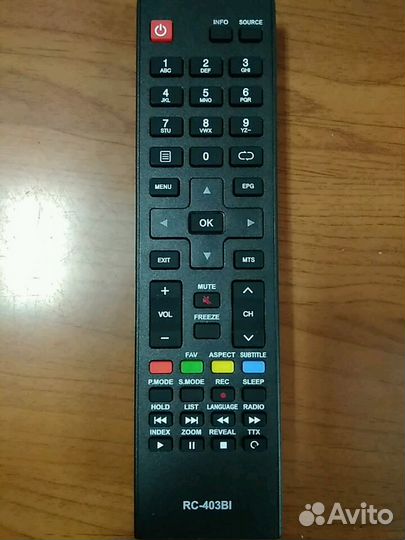 Пульт Daewoo RC-403BI для телевизора