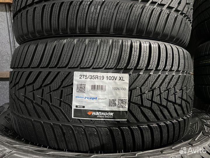 Hankook Winter I'Cept Evo 3 W330 285/30 R20 и 275/35 R19 99W