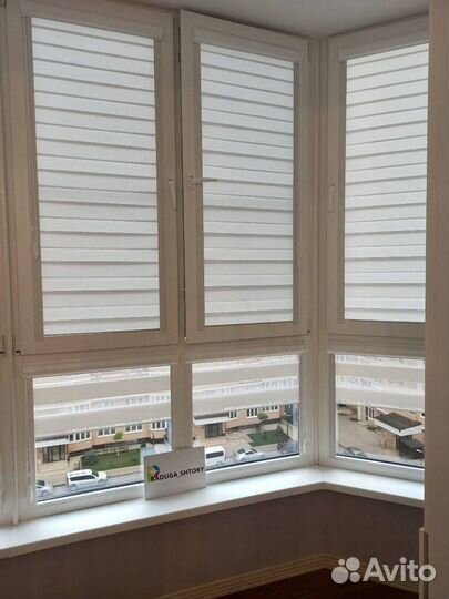 Рулонные шторы день-ночь