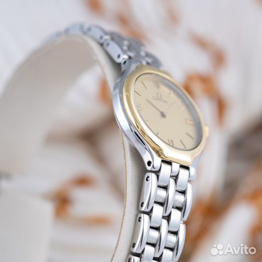 Оригинал Omega DeVille Symbol Золото/Сталь