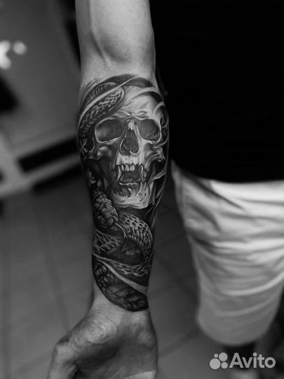 Обучение художественной татуировки