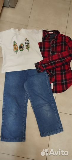 Летняя одежда на девочку пакетом 146-152