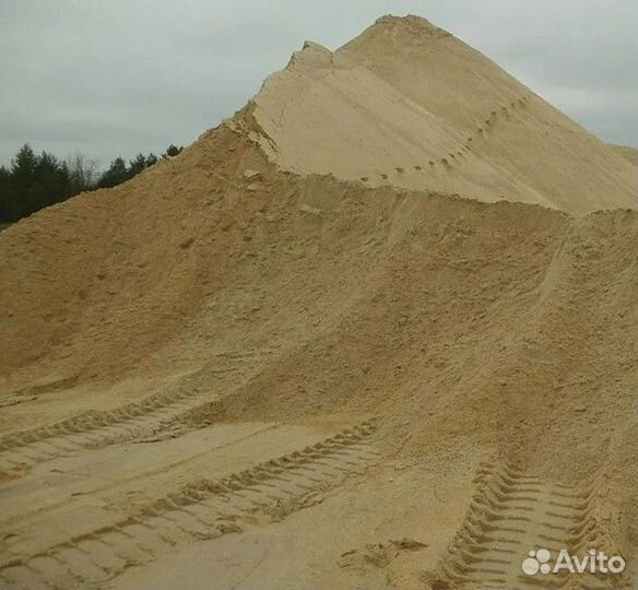 Песок карьерный мытый речной с доставкой щебень