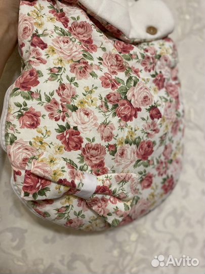 Конверт на выписку для девочки весна-лето