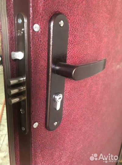 Металлическая двери эконом. Гарантия