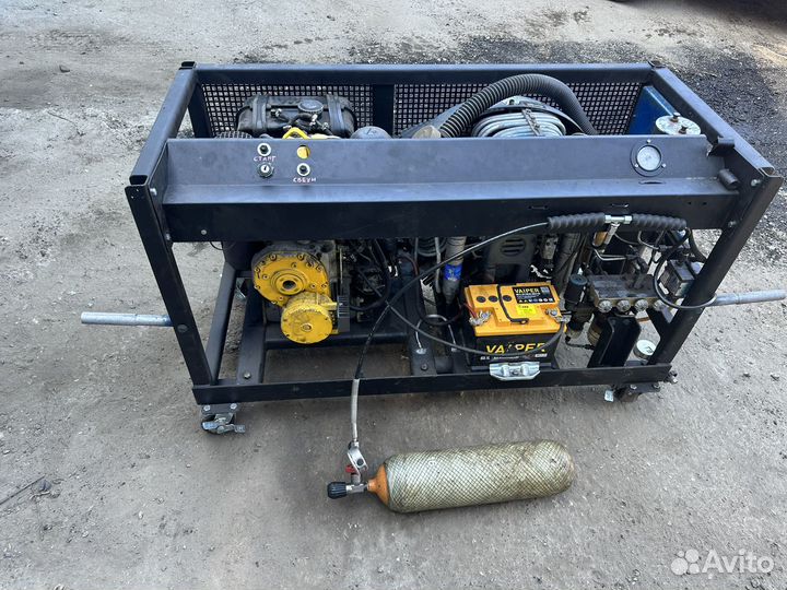 Компрессор в/д bauer kap14 210 л/мин дайвинг