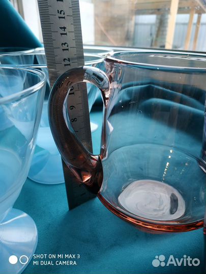 Бокалы креманки и набор стаканов с кружкой