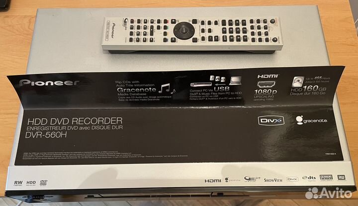 Продаю Плеер Pioneer DVR-560H