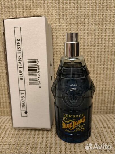 Versace blue jeans man edt 75