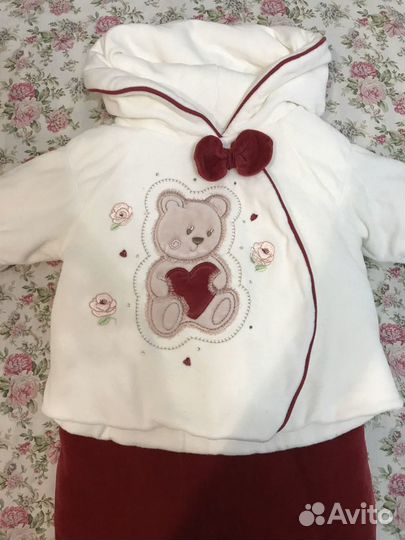 Костюм на девочку утеплённый