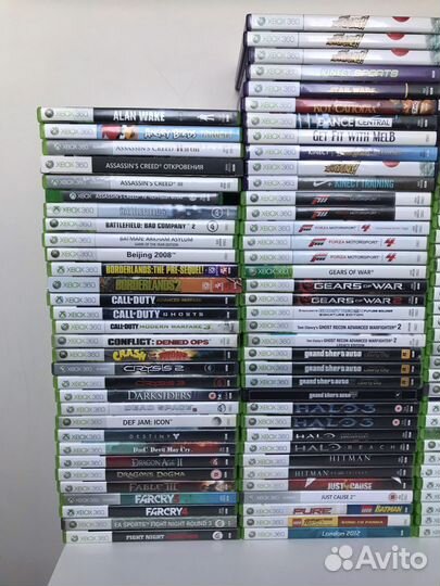 Лицензионные игры на Xbox 360