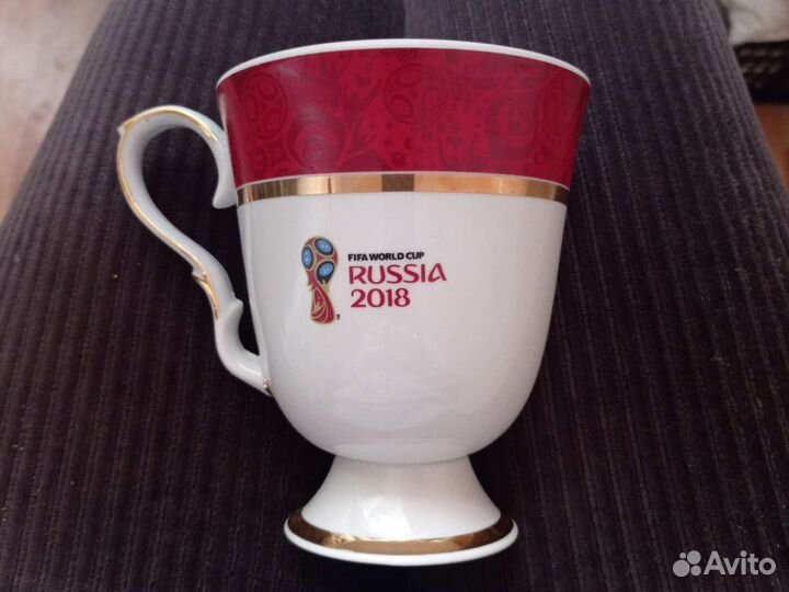 Бокал-гигант с блюдцем. Дулево