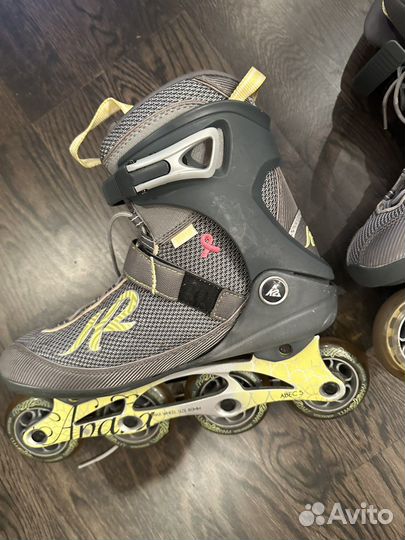 Роликовые коньки мужские 42