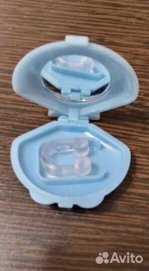 Силиконовая клипса от храпа в нос