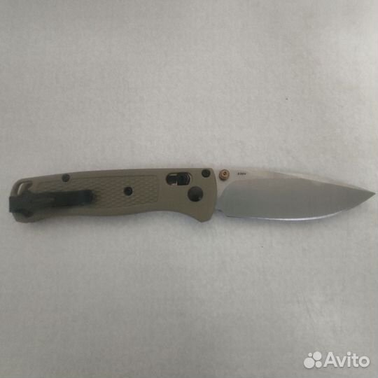 Нож benchmade bugout 535 хаки нейлон