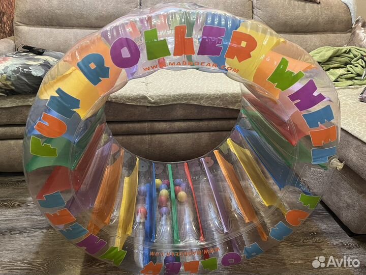 Надувной игровой центр - водяное колесо