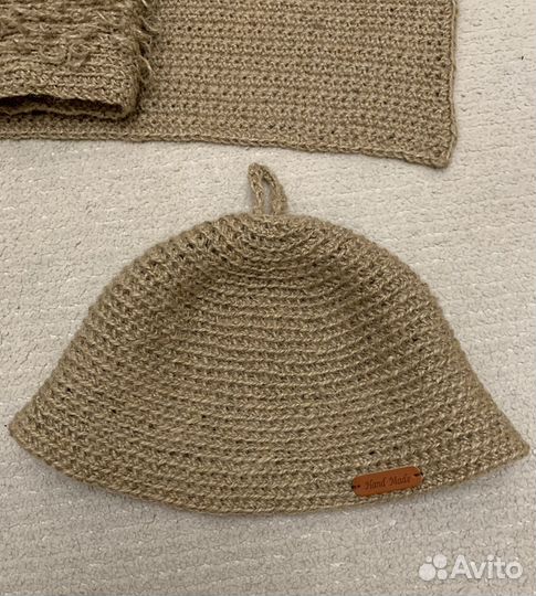 Аксессуары для бани и сауны из джута