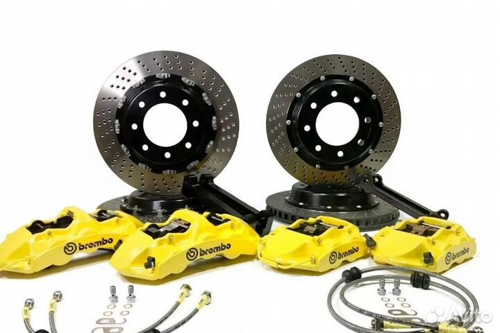 Тормозная система Brembo GT 6 порш Nissan Patrol