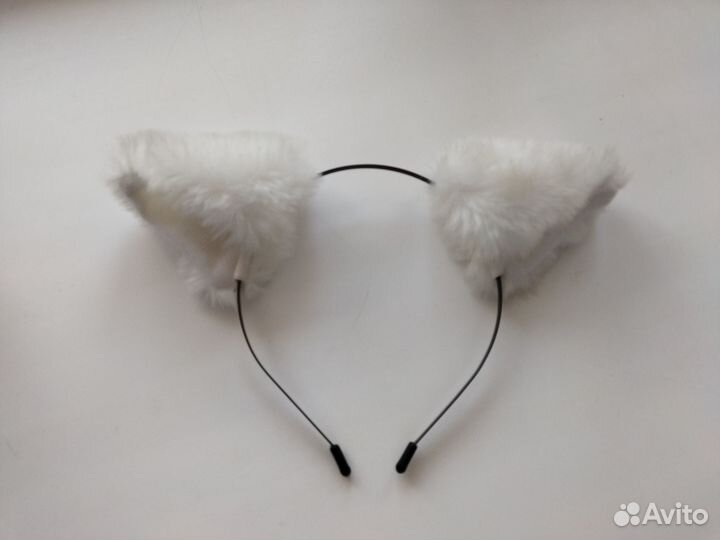 Кошачьи ушки ободок