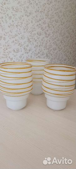 Плафоны для люстры 3 шт