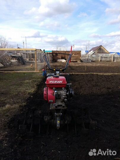 Вспашка огородов мотоблоком