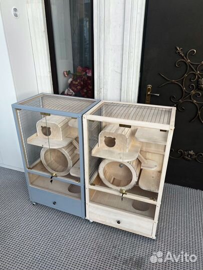 Витрина клетка большая для шиншилл дегу хорьков