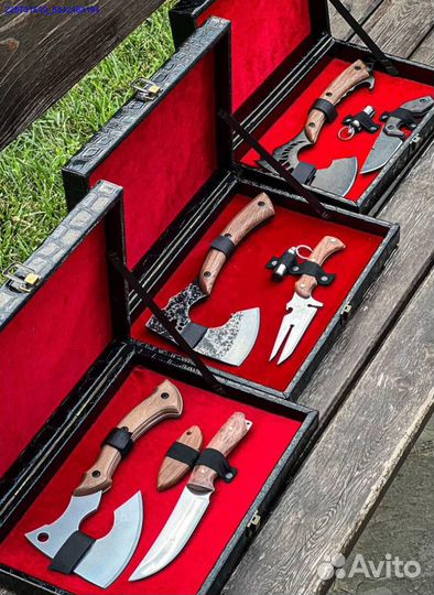 Топор нож подарочный футляр (Арт.19184)