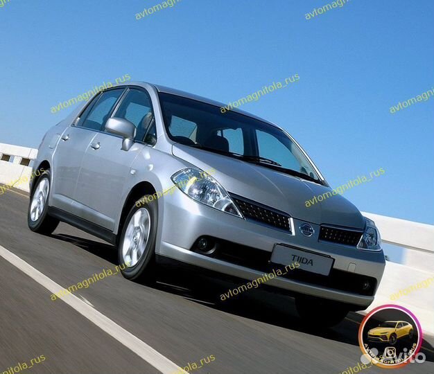 Магнитола Nissan Tiida 1 04-14г Лев 2/16GB