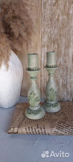 Подсвечник ручной работы