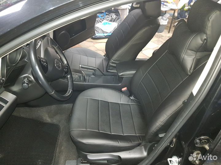 Авточехлы с Установкой Мазда 3 Экокожа