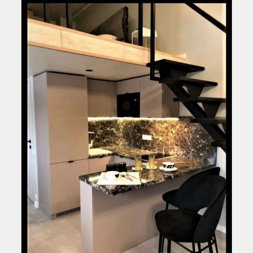 1-к. апартаменты, 24,5 м², 2/2 эт.