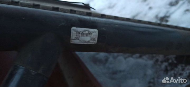 Радиатор охлаждения Шевроле Авео 1,2 16 кл