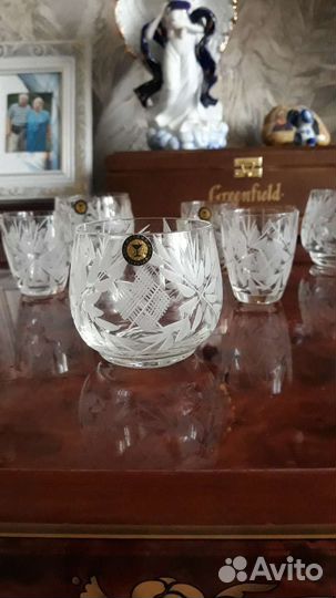 Набор стопок Гусь-Хрустальный