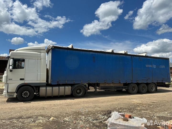 DAF XF 105.460 с полуприцепом, 2012