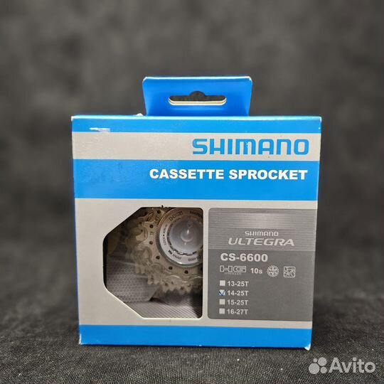 Кассета Shimano Ultegra CS-6600, 10 ск., 14-25T