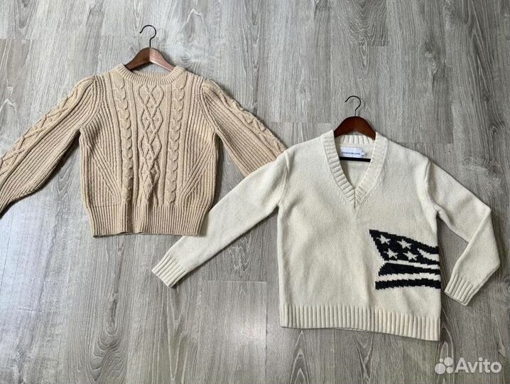 Джемпер calvin klein и mark spenser