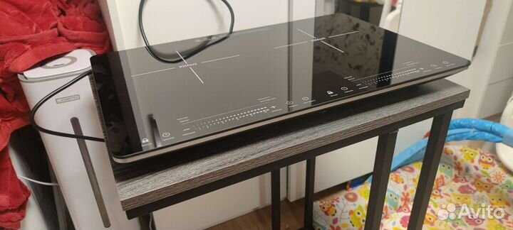 Индукционная плита настольная kitfort 2 конфорки