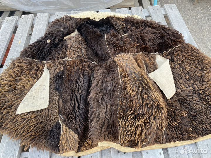 Тулуп из овчины СССР 2