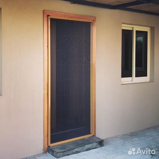 Сетка москитная Плиссе дверная