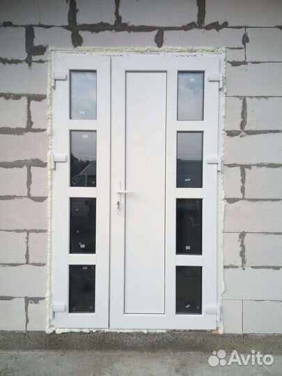 Пластиковая дверь 120х210 102