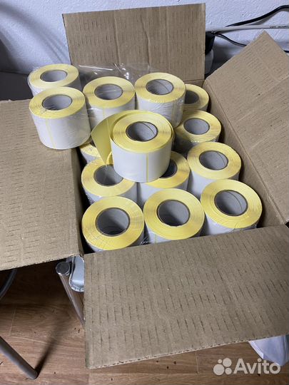 Термоэтикетка 58*60 самоклеющаяся (для маркировок)