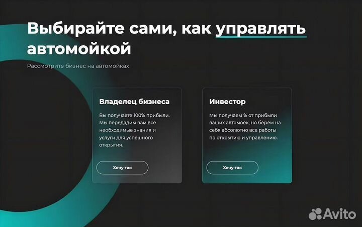 Автомойка по франшизе, ROI 60%