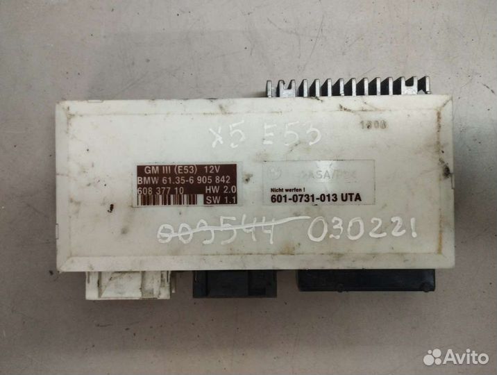 Блок комфорта bmw x5 e53 0.0 61356905842. 60837710hw20